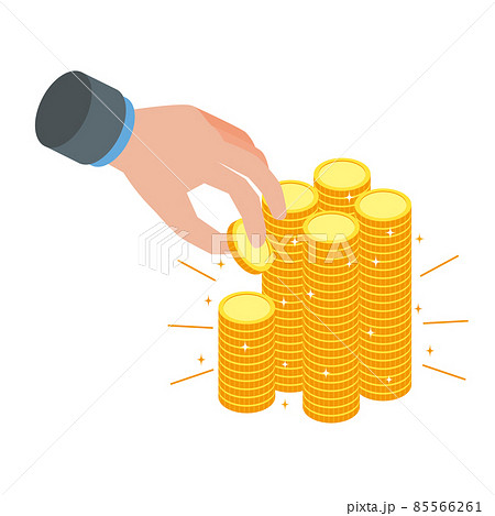 お金を積み立てるイメージ 85566261