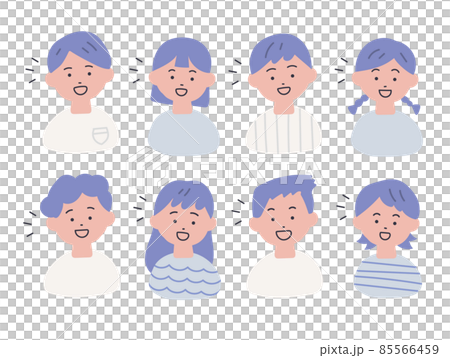 手描き風の子どもたちのイラストセット(ひらめき・発見) 手描き風の子どもたちのイラストセット(ひらめき・発見) 85566459
