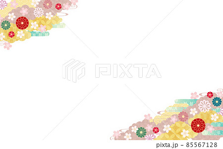 背景素材-和柄桜2022-7 背景素材-和柄桜2022-7 85567128