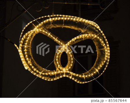 Brezel sign neon light 85567644