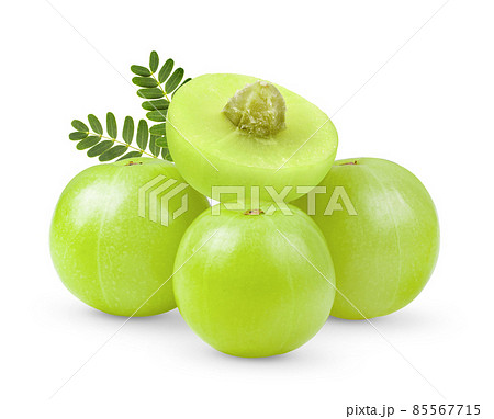 Indian gooseberries on white 85567715