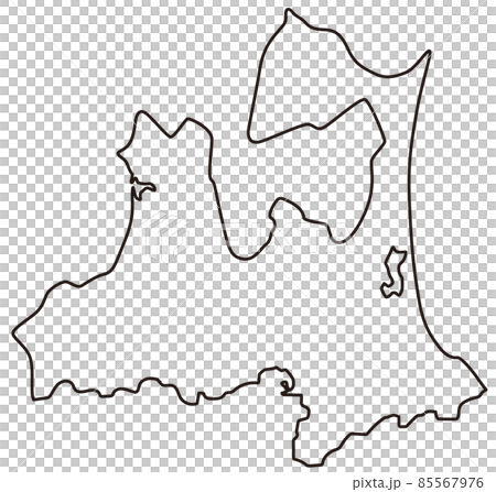 青森県　地図 85567976