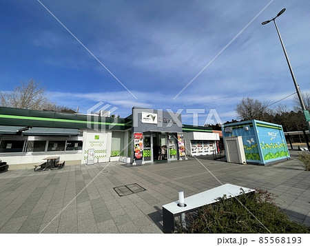 千葉東金道路唯一の野呂パーキングエリア 85568193