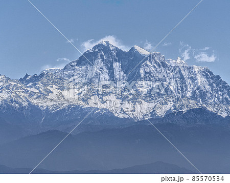 ナガルコットから眺めるヒマラヤ山脈 / Himalayas from Nagarkot, Nepal 85570534