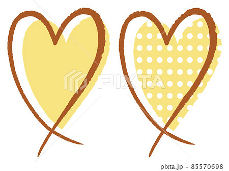 ハートセット 黄色 ハートセット 黄色 85570698