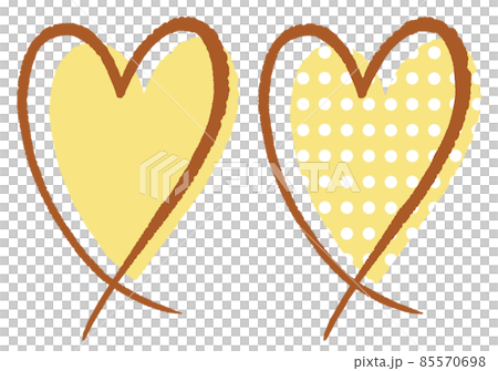 ハートセット 黄色 ハートセット 黄色 85570698