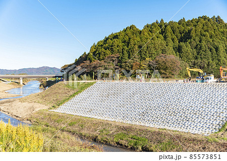 堤防復旧工事 85573851