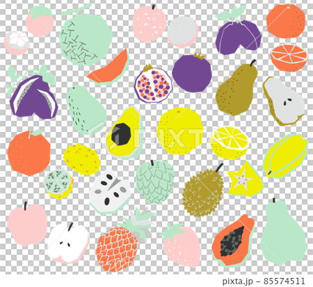 各種口味可愛的水果2 85574511