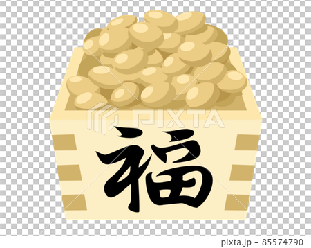 節分豆 / 節分材料圖標 / 矢量圖像 節分豆 / 節分材料圖標 / 矢量圖像 85574790