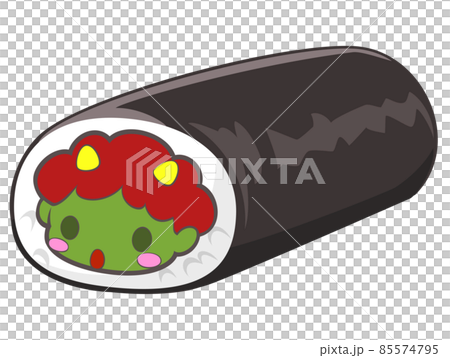 Green Demon Ehomaki / Setsubun Material Icon / Vector Image 85574795