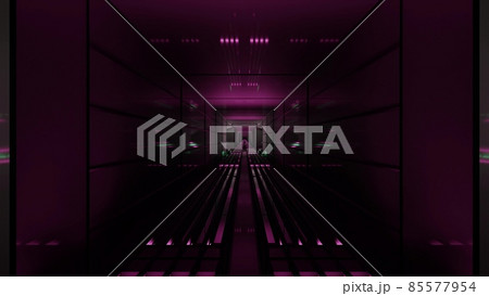 Obscure magenta tunnel 4K UHD 3D illustration Obscure magenta tunnel 4K UHD 3D illustration 85577954