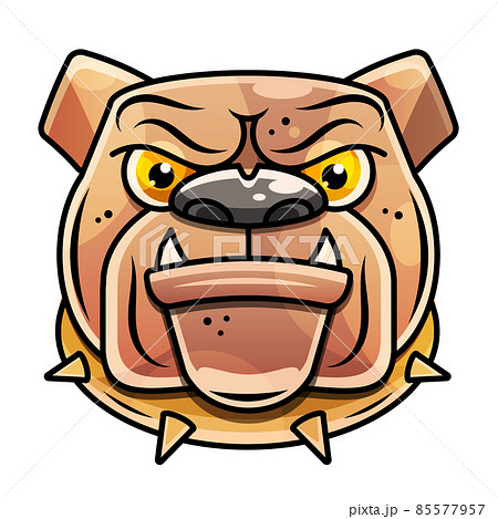 Boxer Terrier Puppy Vector Illustration. Dog isolated 85577957