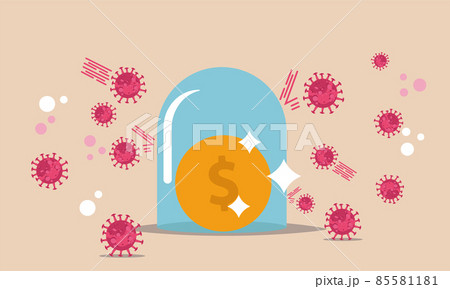 Money investment for doctor and protection coronavirus covid-19. Gold coin business saving and finance health care. Economy epidemic illness and cover immunity people. Recover pandemic loan and flu Money investment for doctor and protection coronavirus covid-19. Gold coin business saving and finance health care. Economy epidemic illness and cover immunity people. Recover pandemic loan and flu 85581181