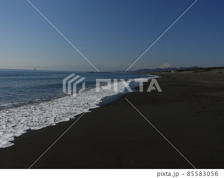 冬の湘南の海 冬の湘南の海 85583056