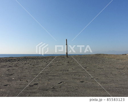 冬の湘南の海 冬の湘南の海 85583123