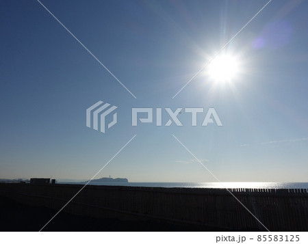 冬の湘南の海 冬の湘南の海 85583125