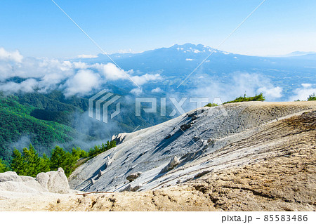日向山山頂の風景（八ヶ岳を望む） 85583486
