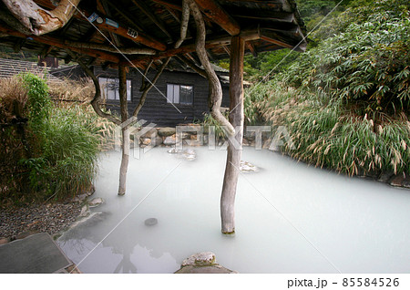乳頭温泉　鶴の湯　混浴露天風呂 85584526