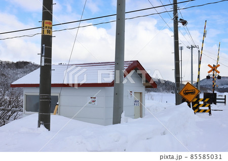 北海道 幌延 JR宗谷本線南幌延駅(駅待合室) 北海道 幌延 JR宗谷本線南幌延駅(駅待合室) 85585031