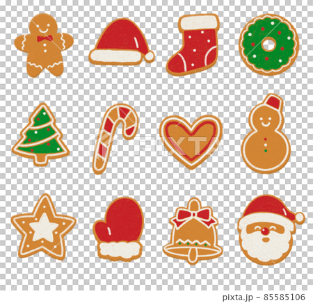 Christmas Gingerbread Cookies 85585106