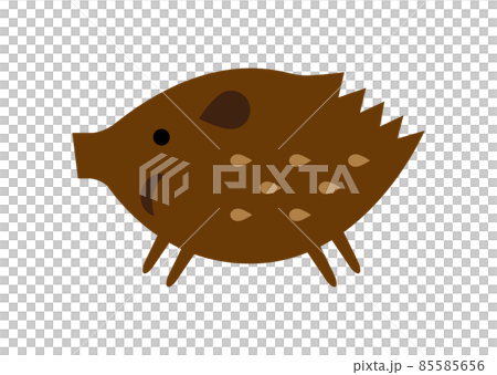 Simple boar illustration Simple boar illustration 85585656