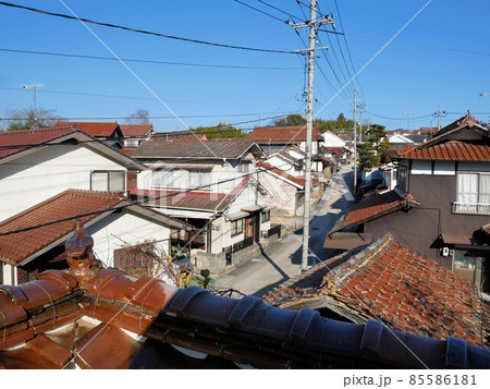 東広島市高屋町白市の町並　（広島県） 85586181