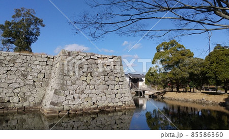 赤穂城の石垣 赤穂城の石垣 85586360