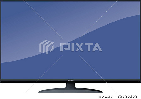 大型液晶テレビのイラスト素材 大型液晶テレビのイラスト素材