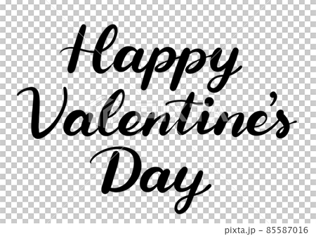 Happy Valentine ’s Day handwriting 85587016