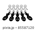悪い人間関係　【見せかけのきずな】 85587120