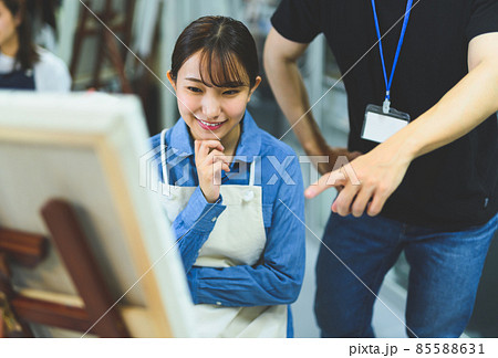 絵の指導 85588631