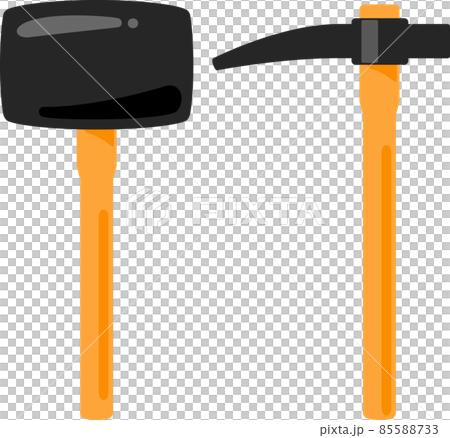 Hammer and pickaxe 85588733