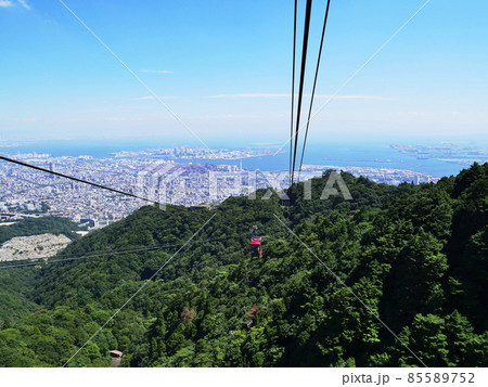 神戸市 摩耶ロープウェー(真夏) 神戸市 摩耶ロープウェー(真夏) 85589752