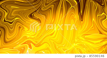 Liquid marbling paint texture background. Fluid painting abstract texture, Intensive color mix wallpaper. 85590146