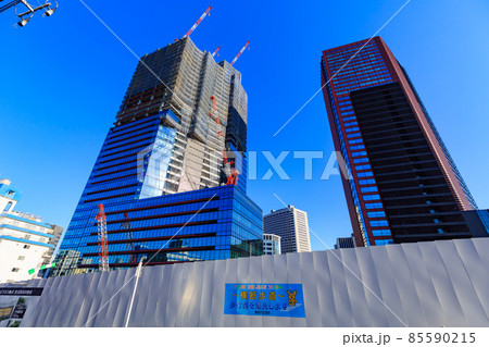 東京三田の都市再開発 三田ツインビル西館とオフィスタワー 東京三田の都市再開発 三田ツインビル西館とオフィスタワー 85590215