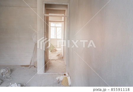 interior room housing in building construction  85591118