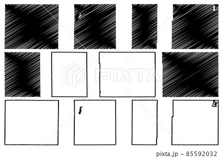 Lyon, Logan, Lane, Lincoln, Labette and Linn County, Kansas (U.S. county, United States of America, USA, U.S., US) map vector illustration, scribble sketch map 85592032