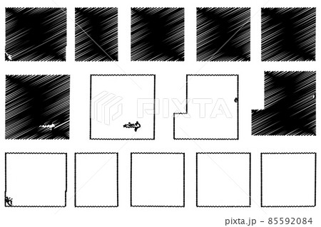 Wallace, Washington, Wilson, Wichita, Woodson, Trego and Stafford County, Kansas (U.S. county, United States of America, USA, U.S., US) map vector illustration, scribble sketch map 85592084