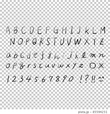 鉛筆手繪人物矢量素材 85594231