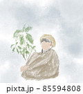 植物と女の子 85594808