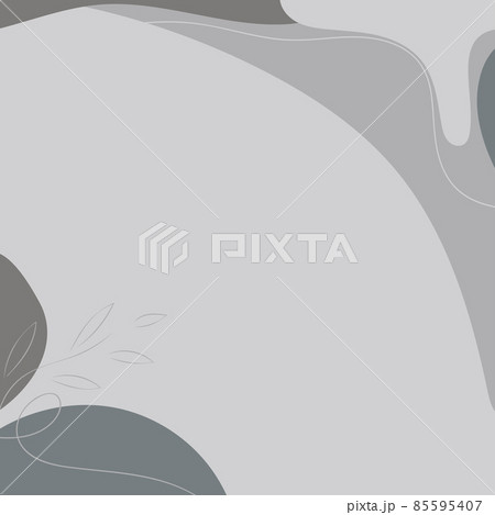 Grey pastel background with abstract hand drawn. Beautiful pastel background. 85595407