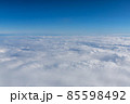 旅客機からの眺め・機窓の風景 85598492