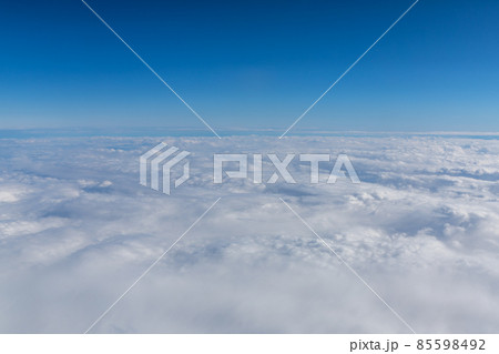 旅客機からの眺め・機窓の風景 旅客機からの眺め・機窓の風景 85598492