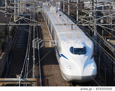 新幹線N700S J21編成 本町跨線橋にて 新幹線N700S J21編成 本町跨線橋にて 85600090