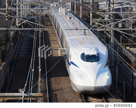 新幹線N700S J21編成 本町跨線橋にて 新幹線N700S J21編成 本町跨線橋にて 85600092