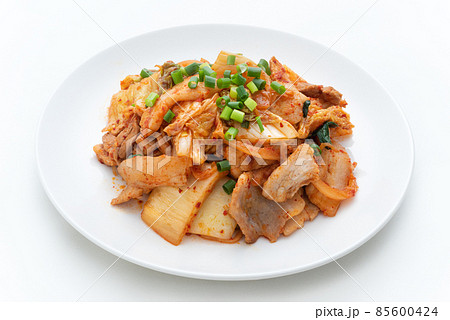 豚肉とキムチの炒め物 豚肉とキムチの炒め物 85600424