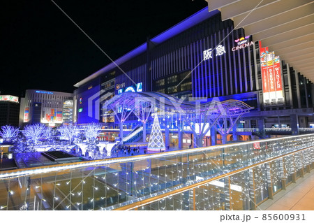 【福岡県】JR博多駅のイルミネーション（光の街・博多） 85600931