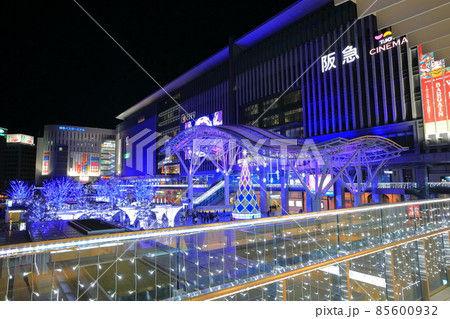 【福岡県】JR博多駅のイルミネーション（光の街・博多） 85600932