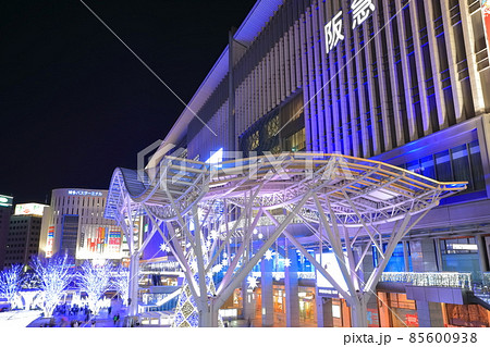 【福岡県】JR博多駅のイルミネーション（光の街・博多） 85600938