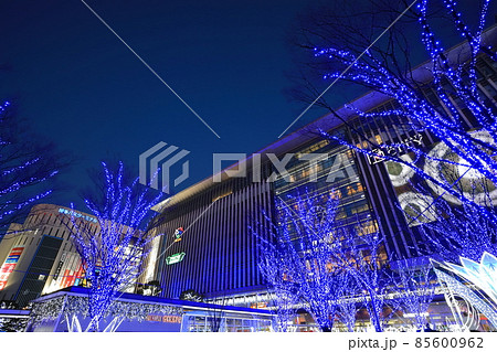 【福岡県】JR博多駅のイルミネーション（光の街・博多） 85600962